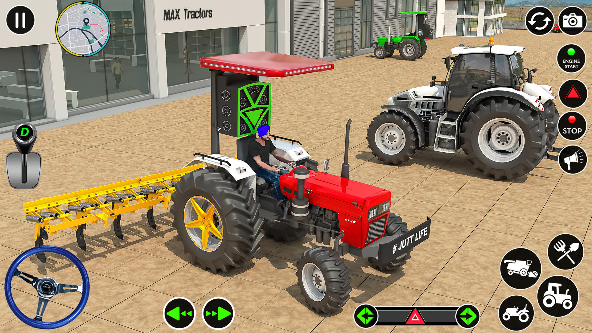 اسکرین شات 1 بازی Modern Farming Tractor Game 3D