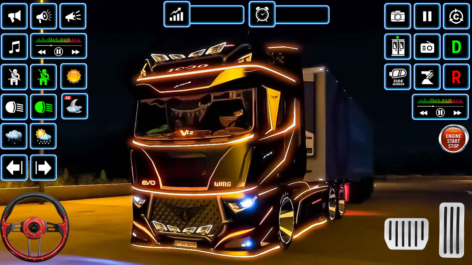 اسکرین شات 3 بازی Truck Driver 3D US Truck Game