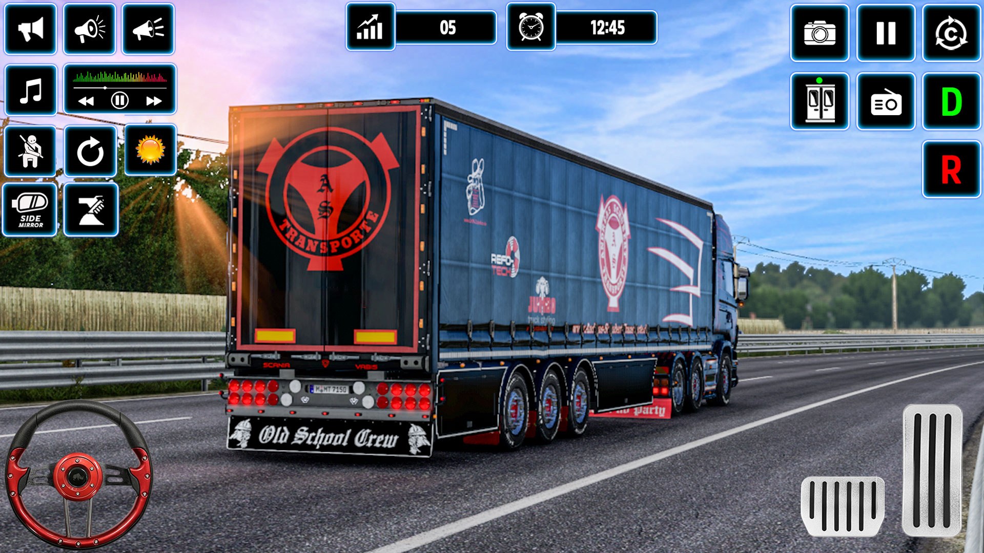 اسکرین شات 4 بازی Truck Driver 3D US Truck Game