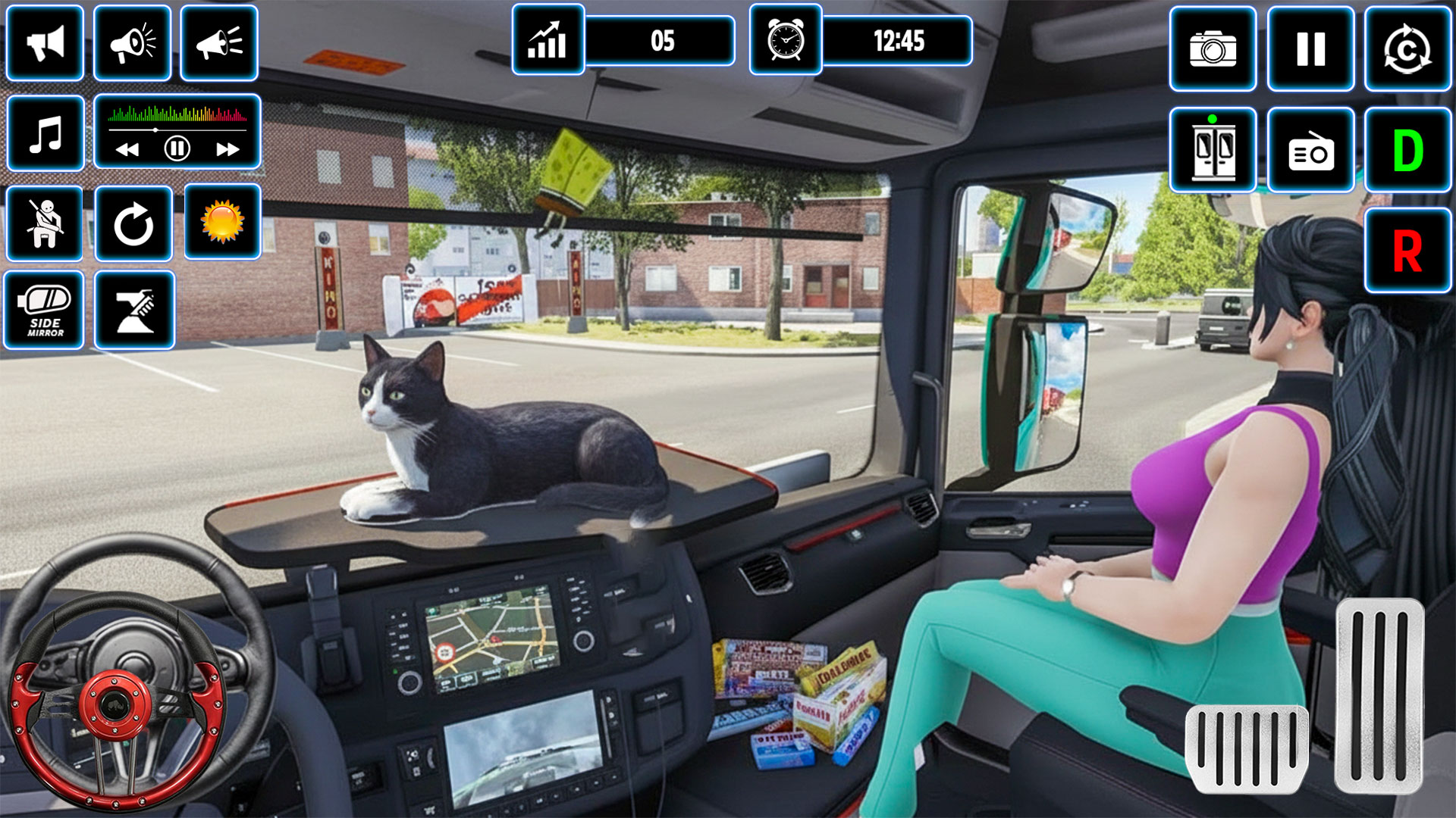 اسکرین شات 7 بازی Truck Driver 3D US Truck Game