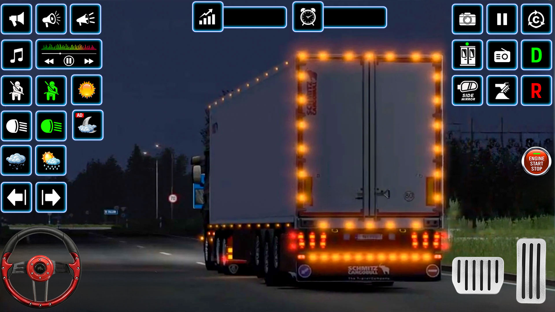 اسکرین شات 2 بازی Truck Driver 3D US Truck Game