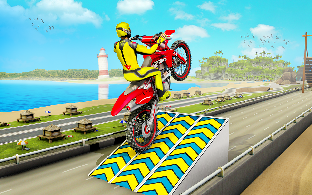 اسکرین شات 8 بازی Bike Stunt Racing Game