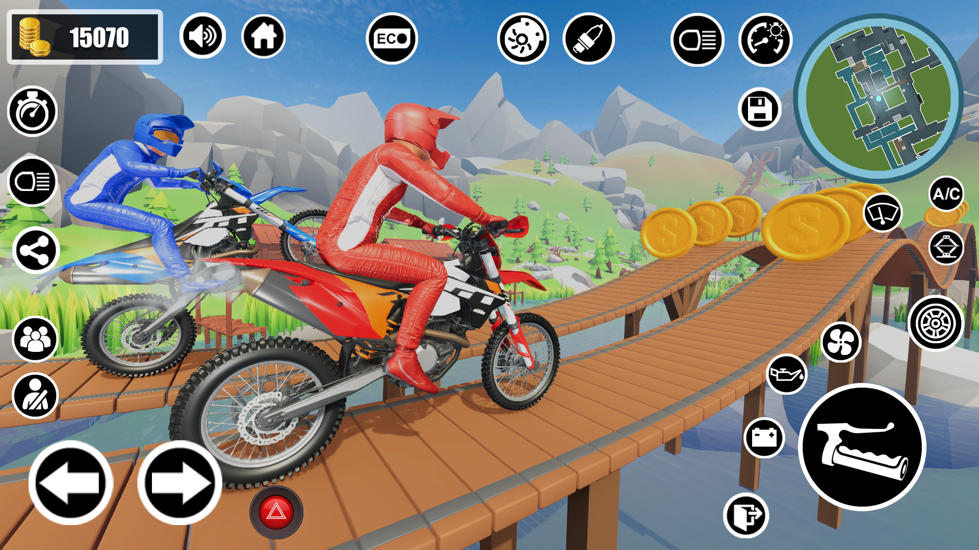 اسکرین شات 1 بازی Extreme Stunt Bike Racing