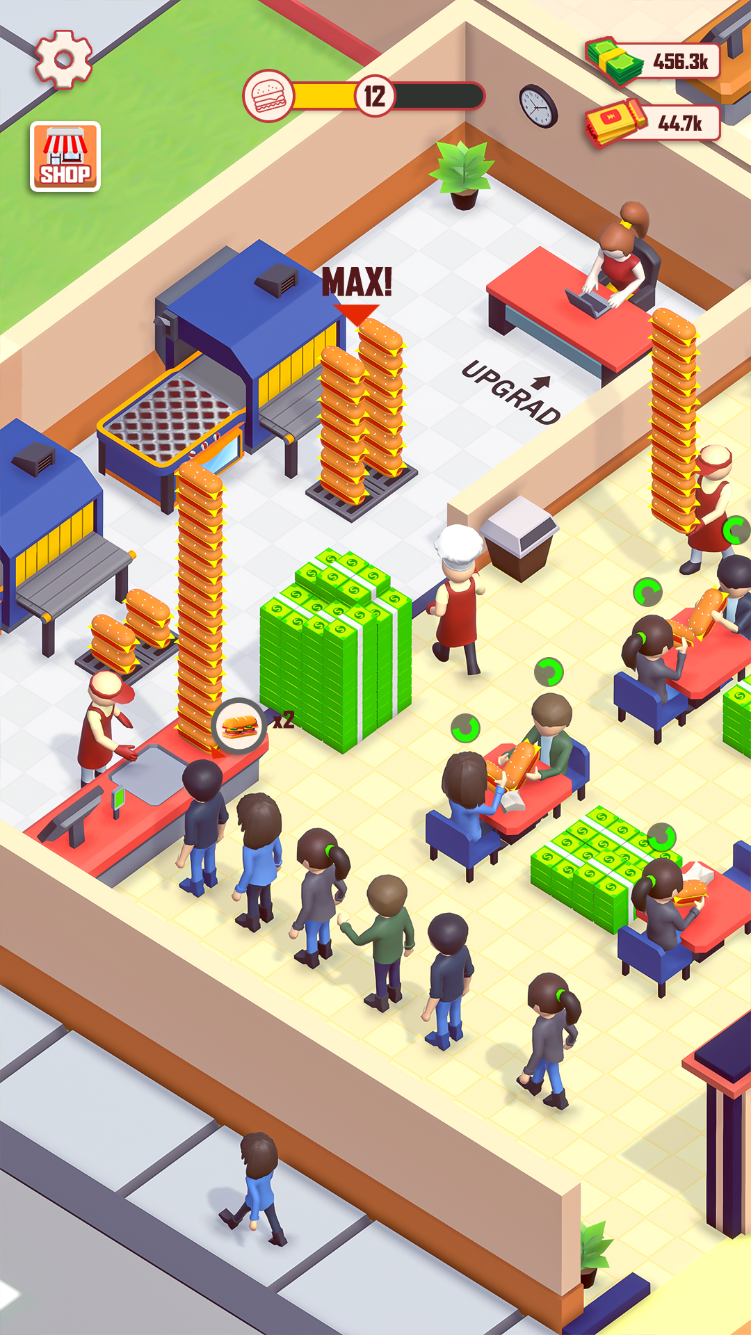 اسکرین شات 1 بازی Food Fever Tycoon