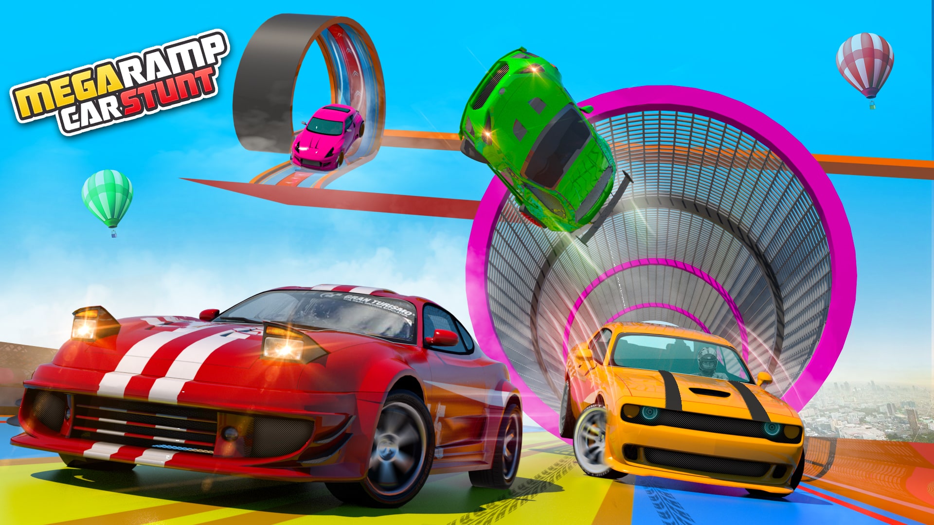 اسکرین شات 2 بازی Ramp Drive Car Games: 3D Stunt