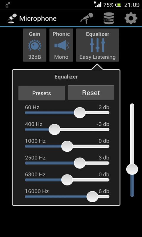 اسکرین شات 4 برنامه Microphone