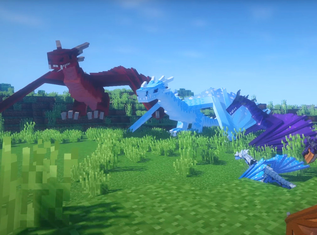 اسکرین شات 1 برنامه Dragon Mod Addon