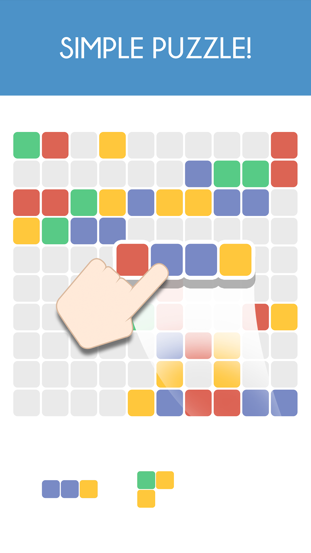 اسکرین شات 1 بازی 1010! Color