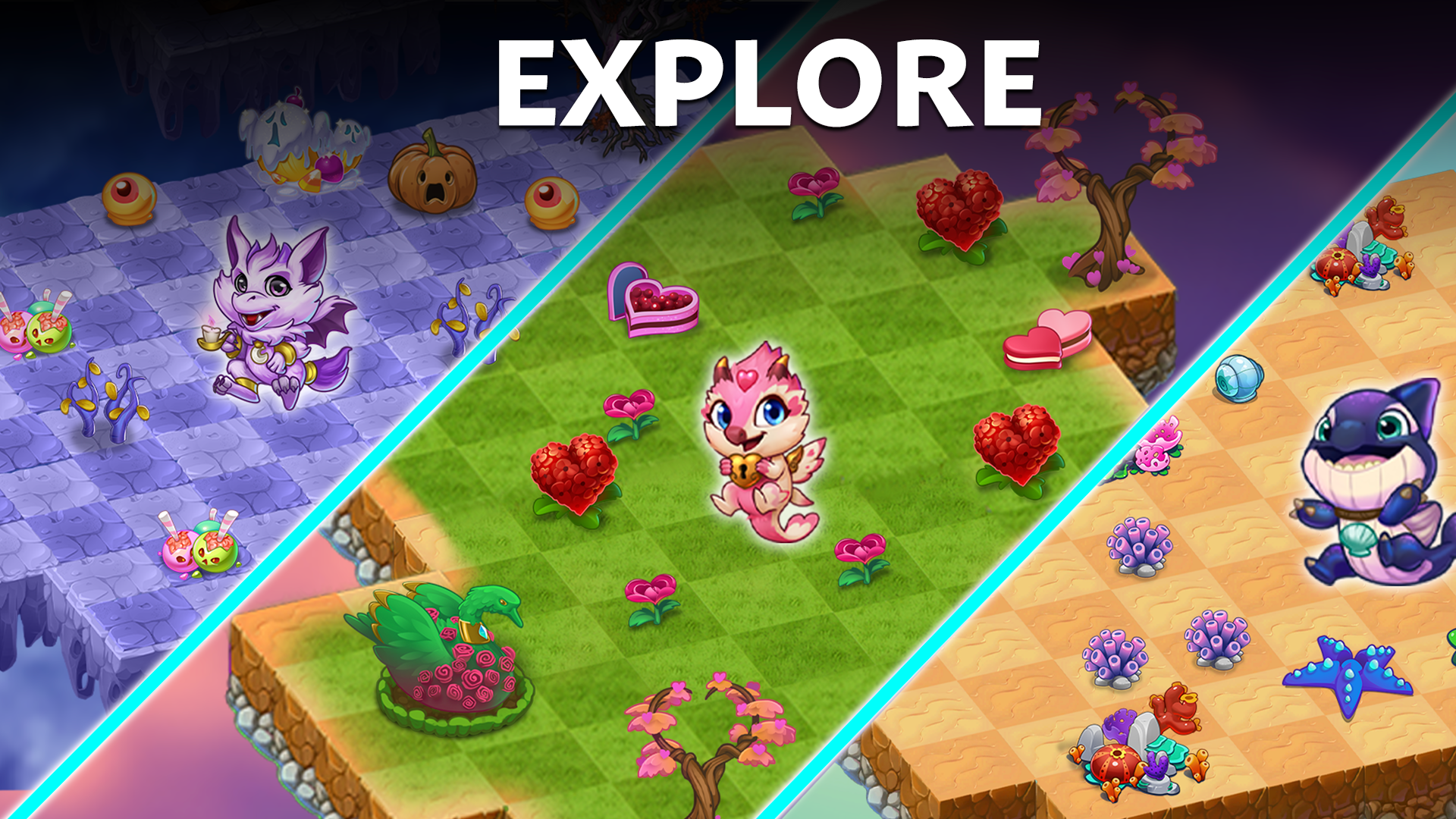 اسکرین شات 6 بازی Merge Dragons!