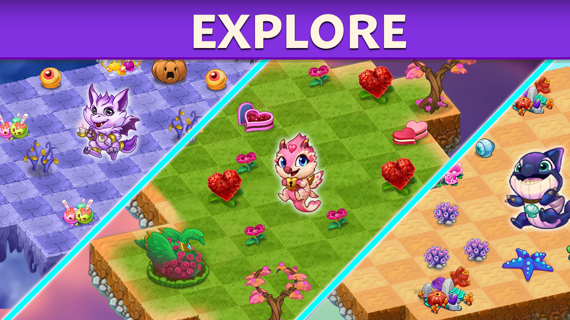 اسکرین شات 6 بازی Merge Dragons!