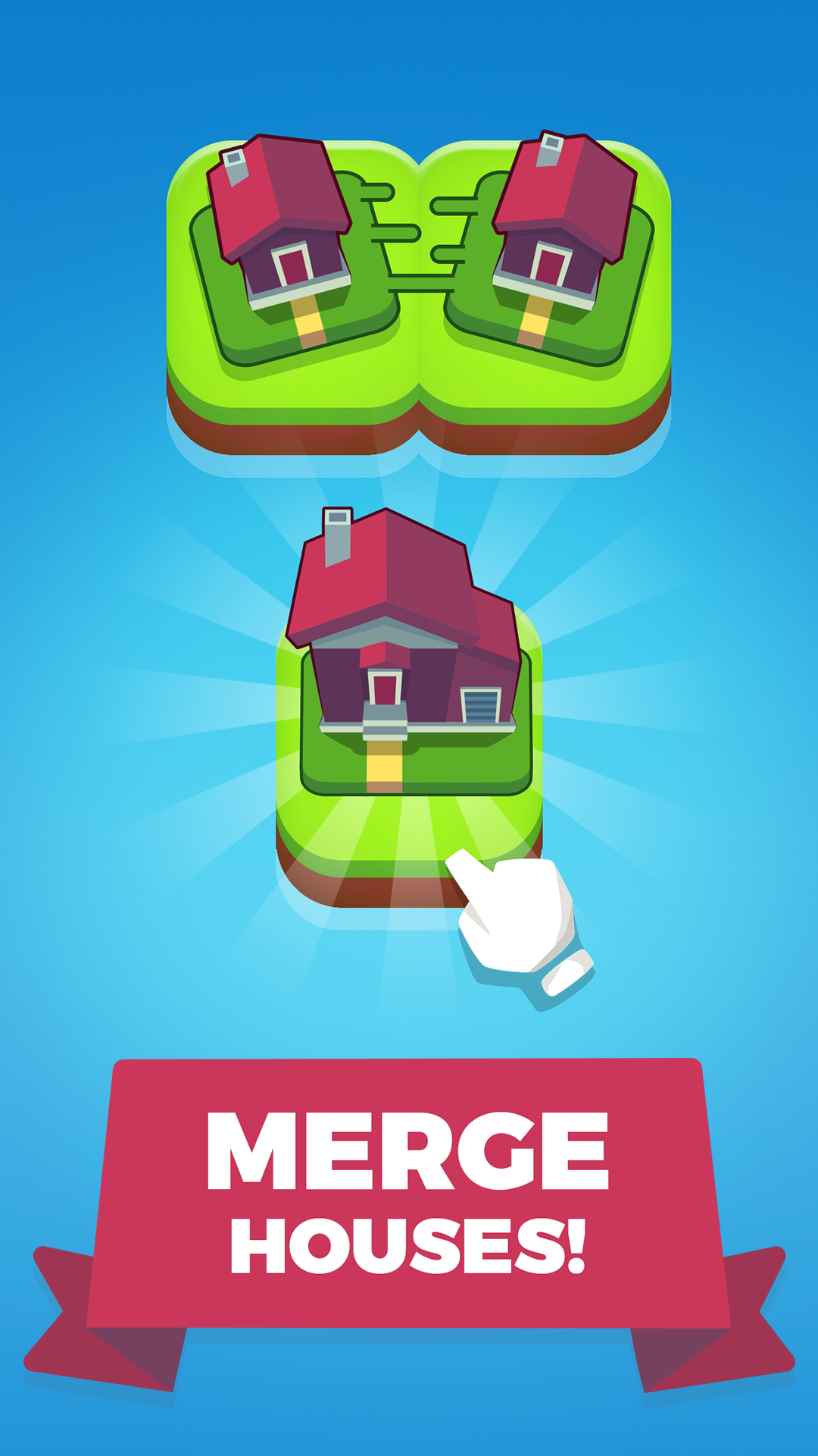 اسکرین شات 1 بازی Merge Town!