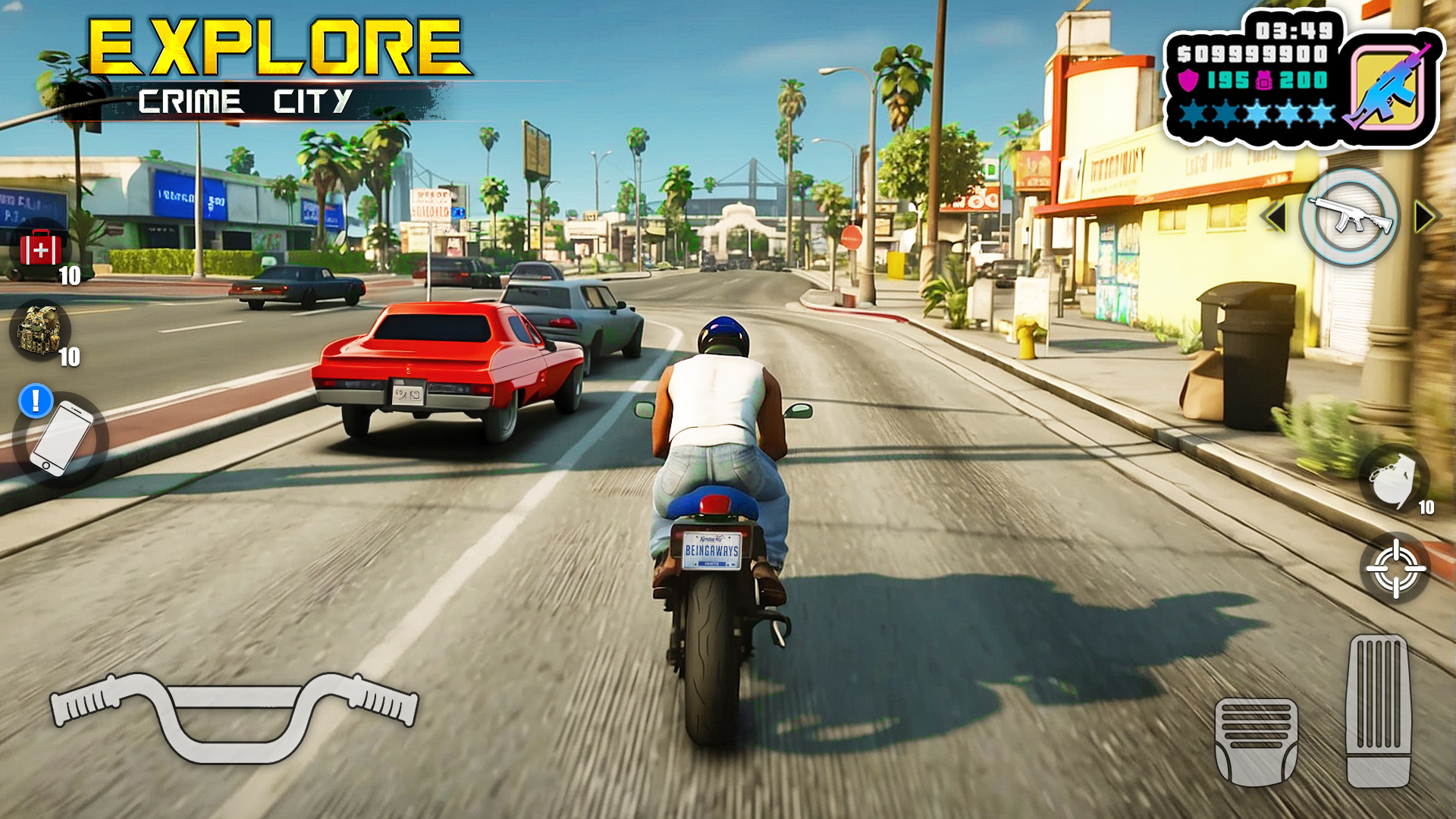 اسکرین شات 3 بازی Gangster Theft Crime Simulator