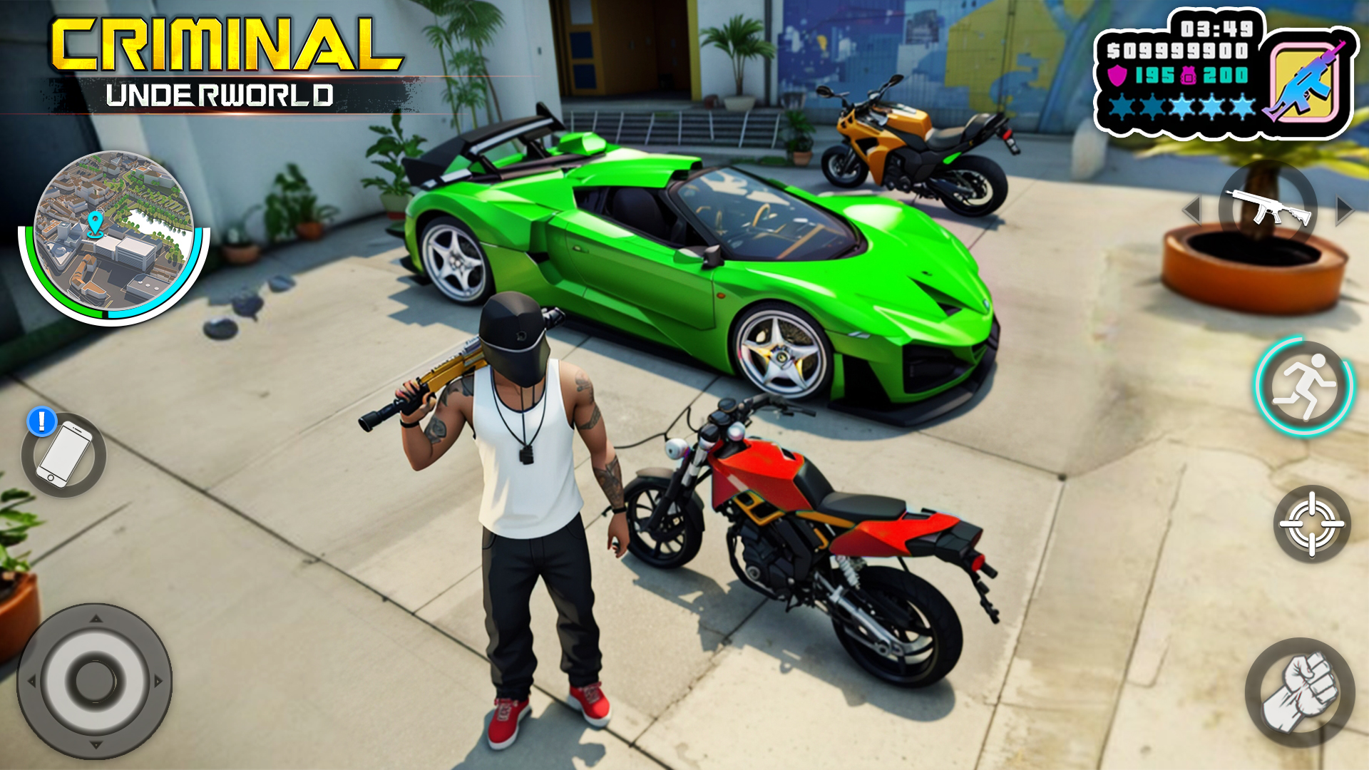 اسکرین شات 1 بازی Gangster Theft Crime Simulator