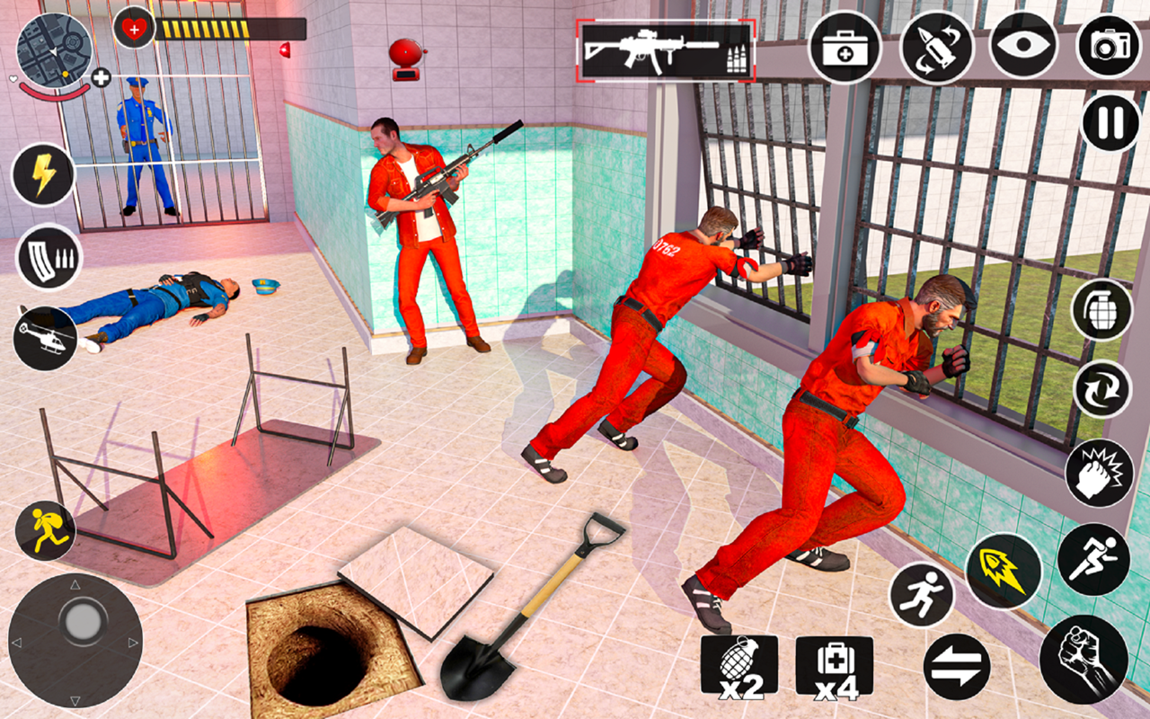 اسکرین شات 8 برنامه Grand Jail Prison Break Escape