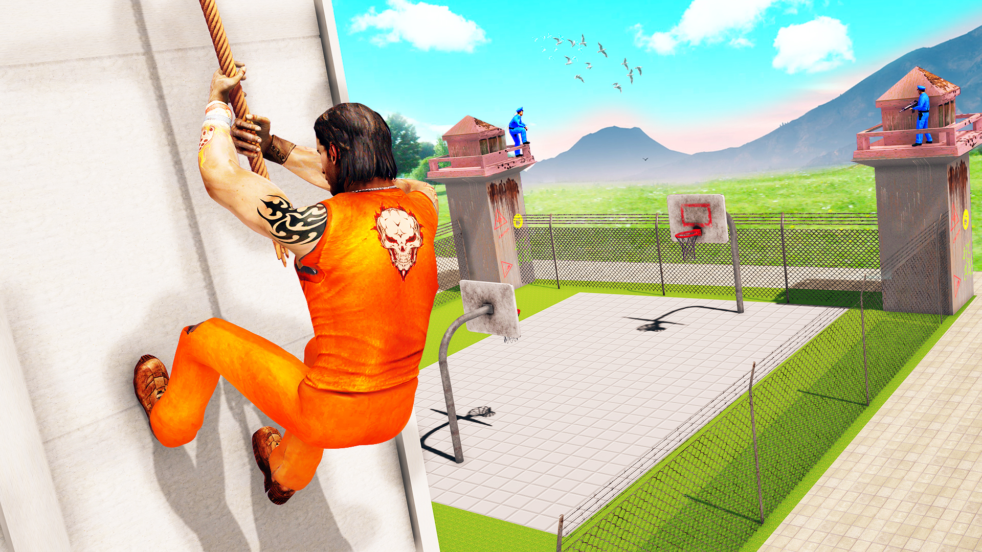 اسکرین شات 6 برنامه Prison Escape- Jail Break Game