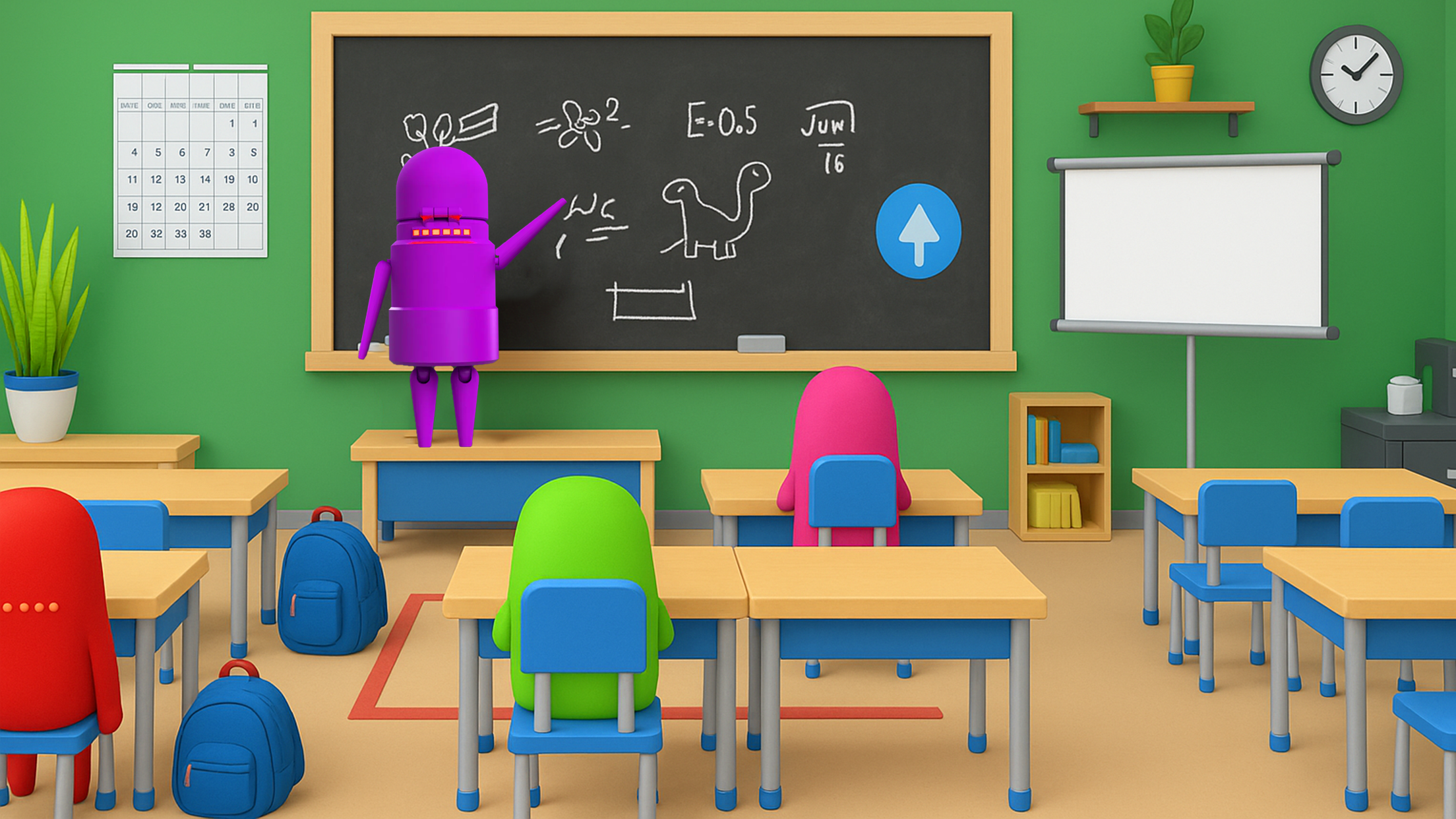 اسکرین شات 4 برنامه Bad Student: School Chaos