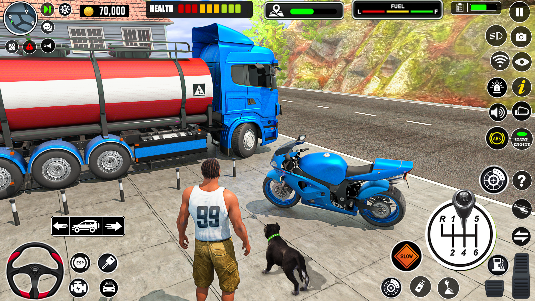اسکرین شات 1 بازی Truck Driving School Simulator