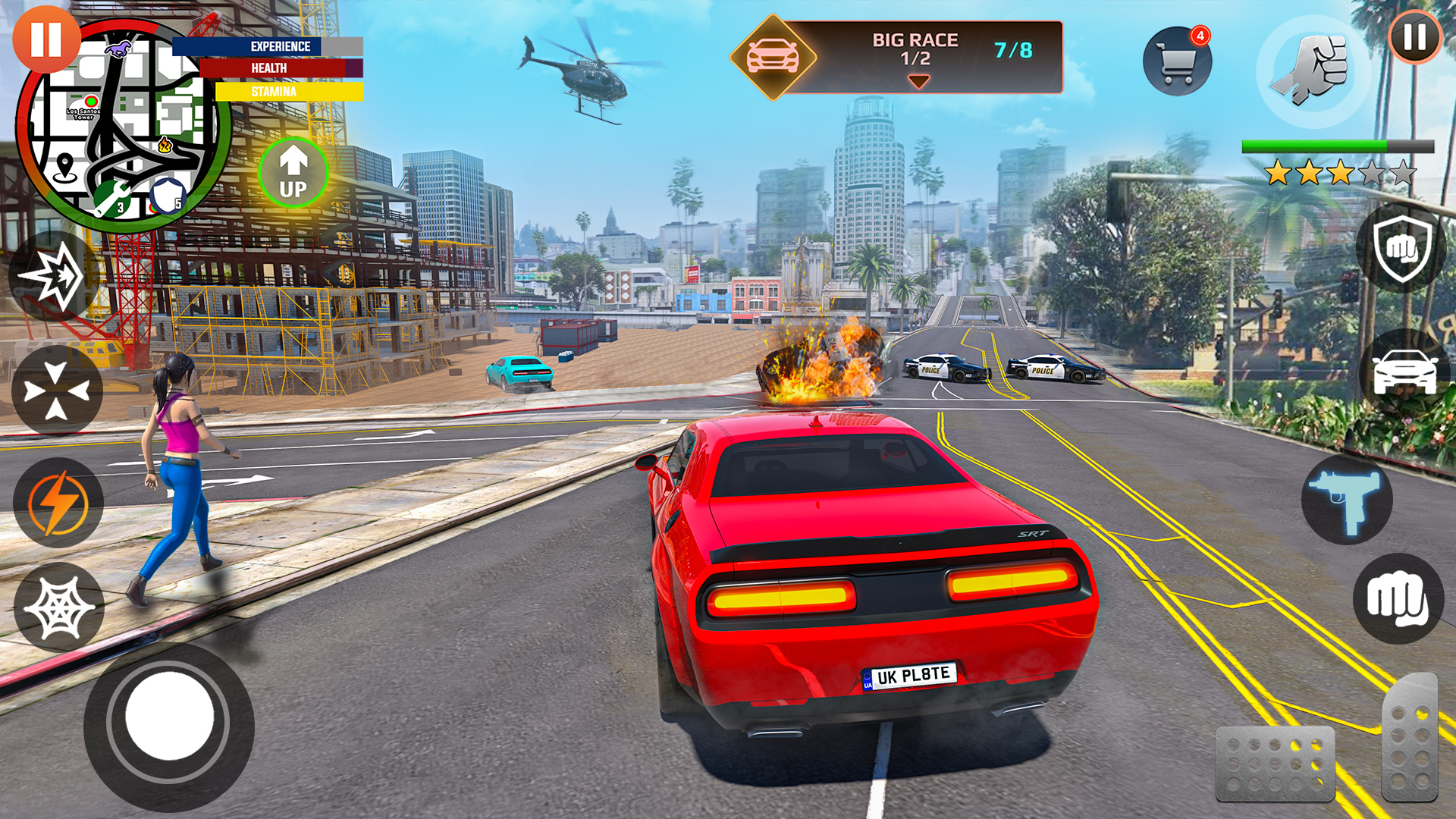 اسکرین شات 3 بازی Grand Gangster Game Theft City