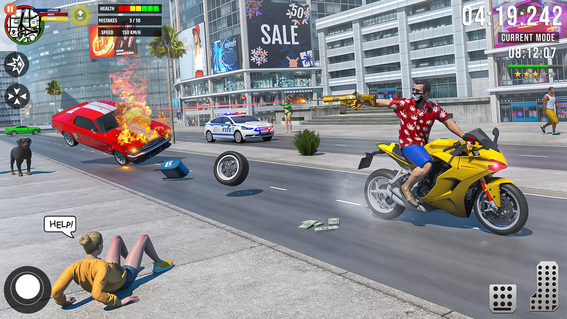 اسکرین شات 6 بازی Grand Gangster Game Theft City