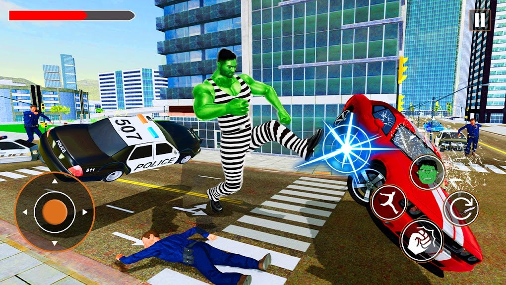 اسکرین شات 3 بازی Grand Monster Superhero Games