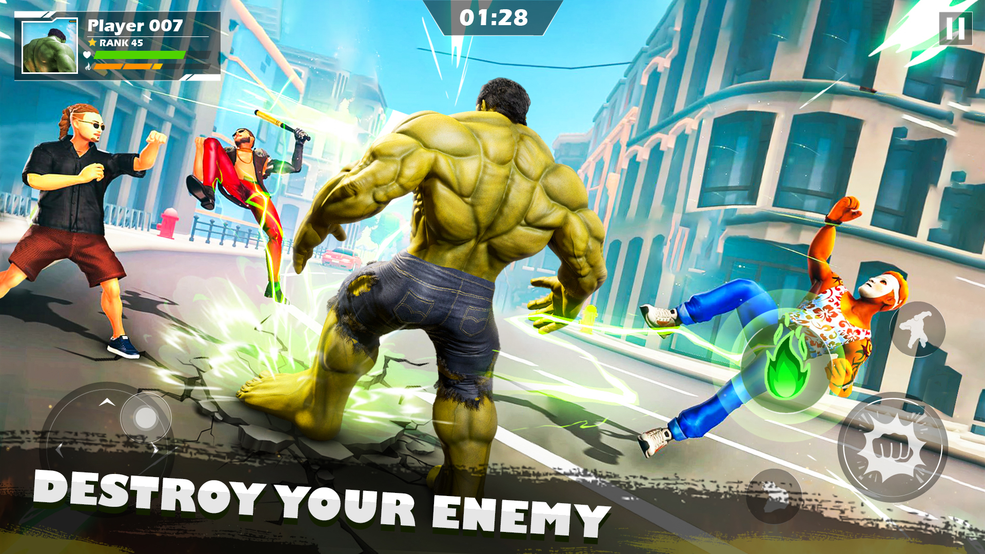 اسکرین شات 4 بازی Grand Monster Superhero Games