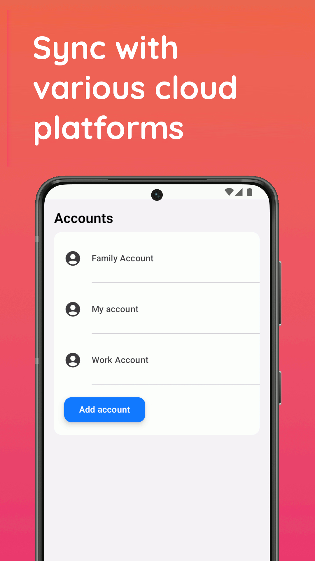 اسکرین شات 1 برنامه Sync for iCloud