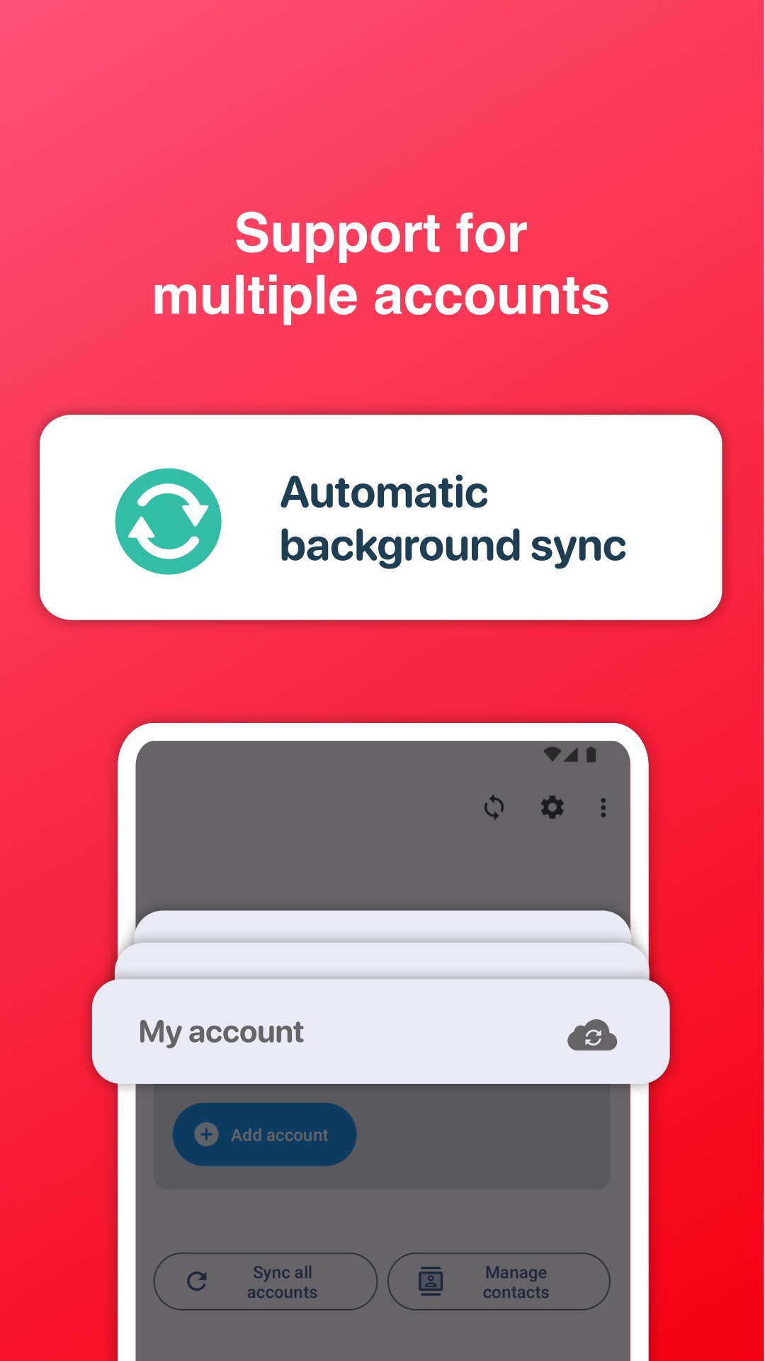 اسکرین شات 4 برنامه Sync for iCloud