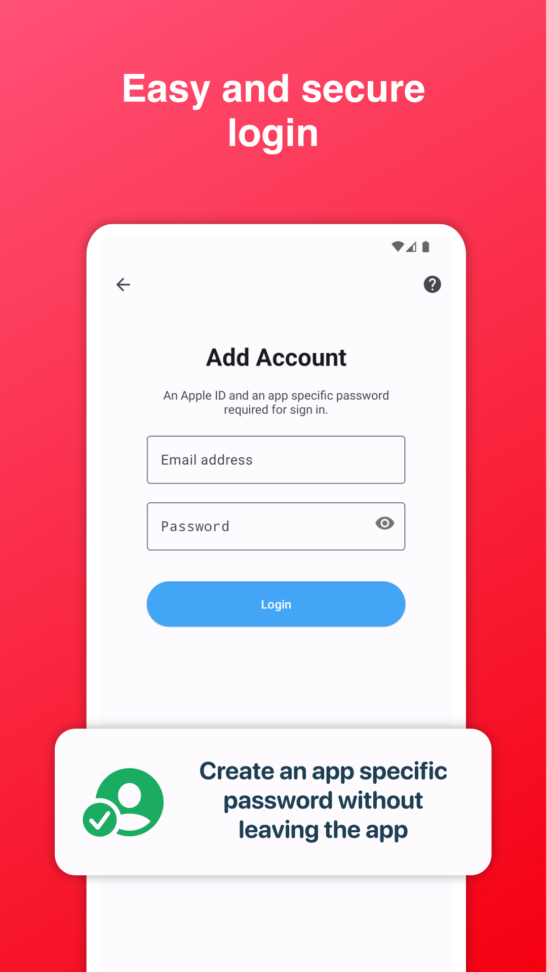 اسکرین شات 1 برنامه Sync for iCloud