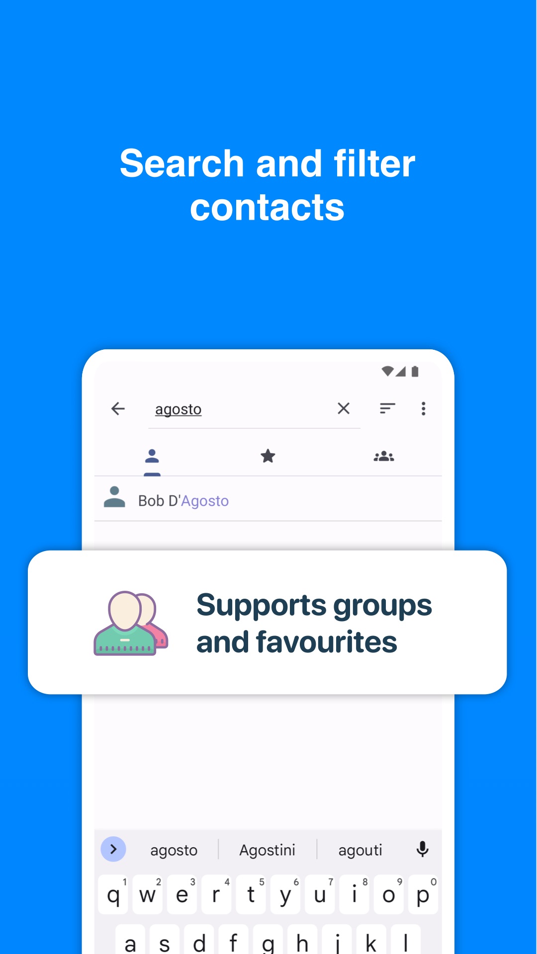 اسکرین شات 3 برنامه SyncCloud for iContacts