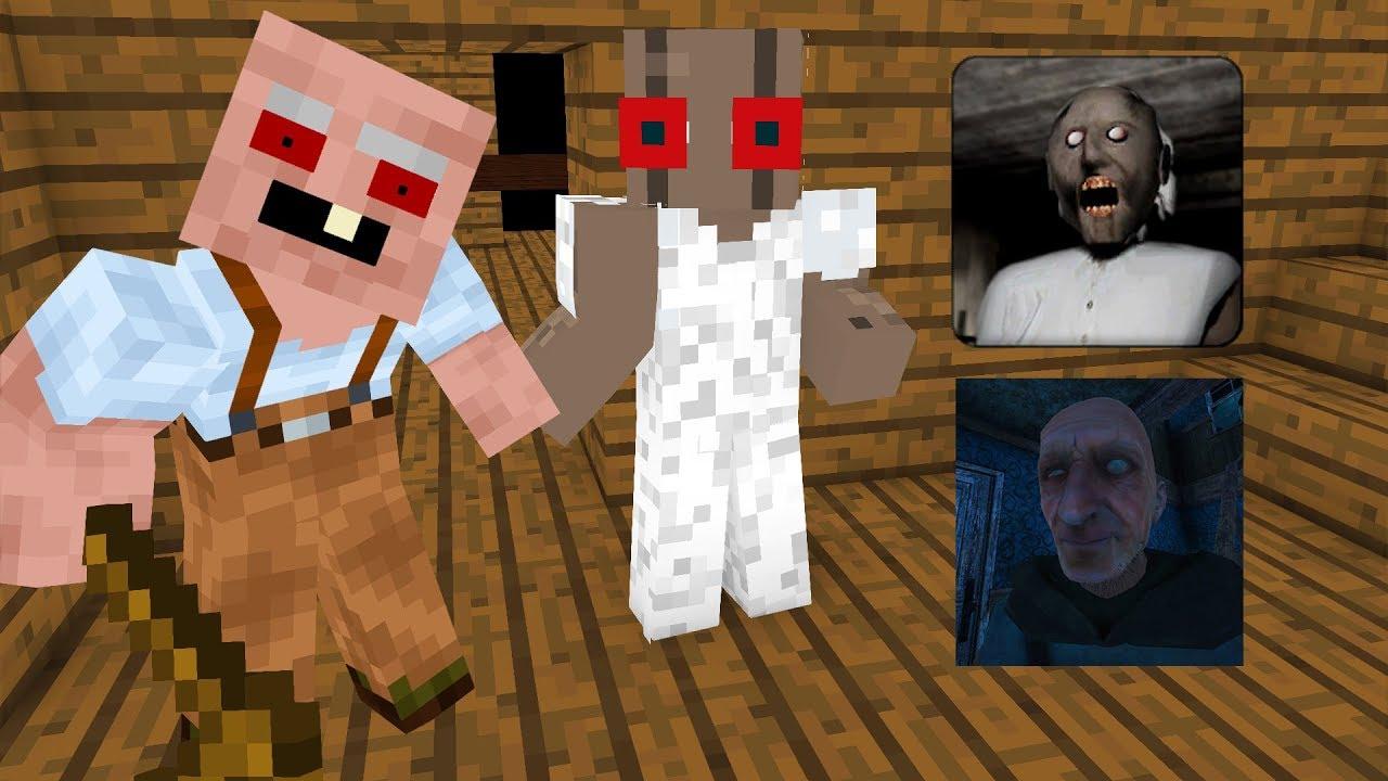 اسکرین شات 4 برنامه Hello Granny Horror Craft maps