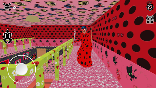اسکرین شات 7 بازی Scary Lady Granny Bug & Noir Grandpa Cat