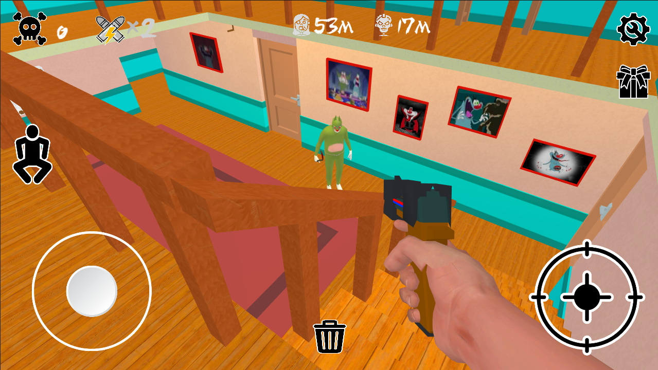 اسکرین شات 2 بازی Scary Granny Oggy Horror Mod