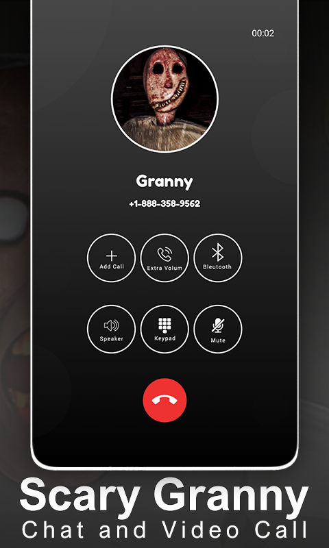 اسکرین شات 4 برنامه Granny's Fake Chat Video Call