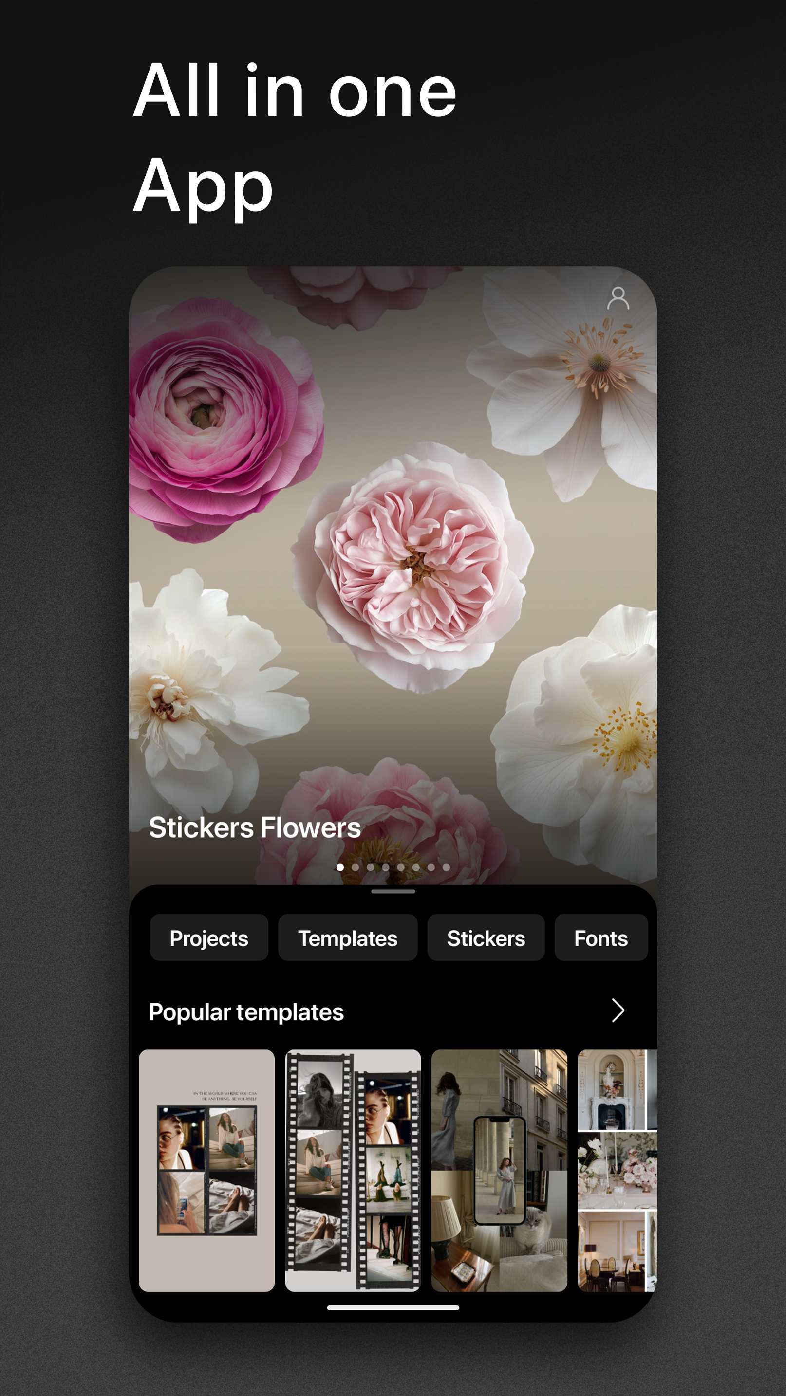 اسکرین شات 6 برنامه Graphionica: insta story maker