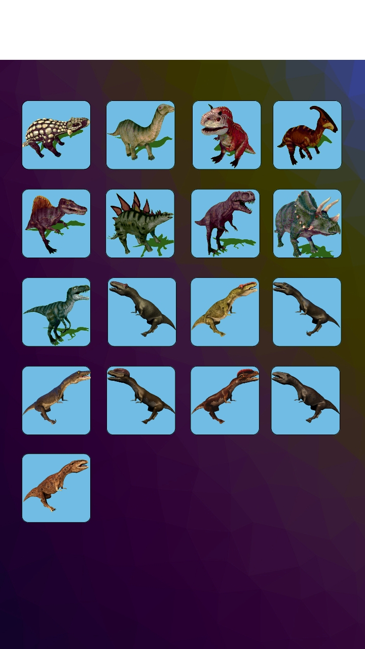 اسکرین شات 4 برنامه Dinosaurs 3D World AR Jurassic