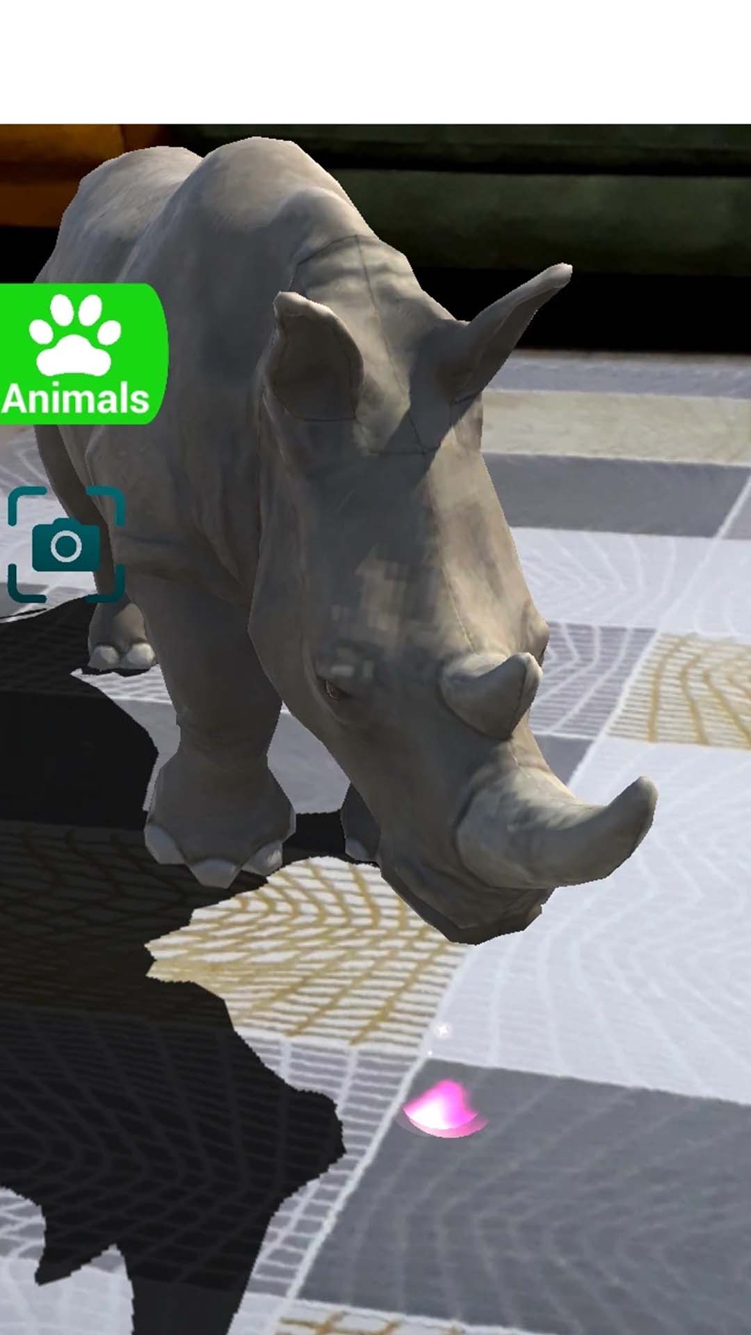 اسکرین شات 3 برنامه AR 3D Animals