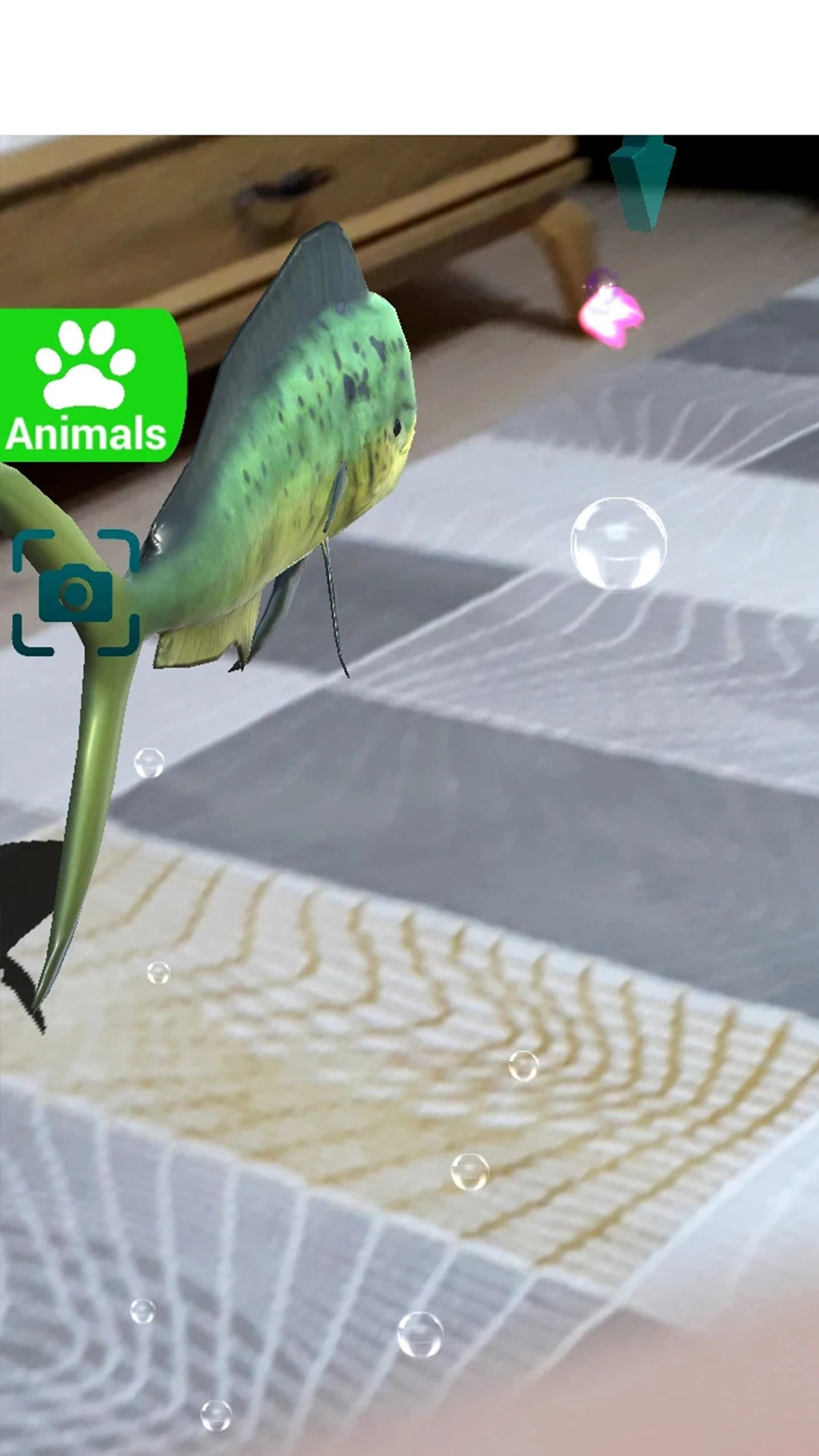 اسکرین شات 2 برنامه AR 3D Animals