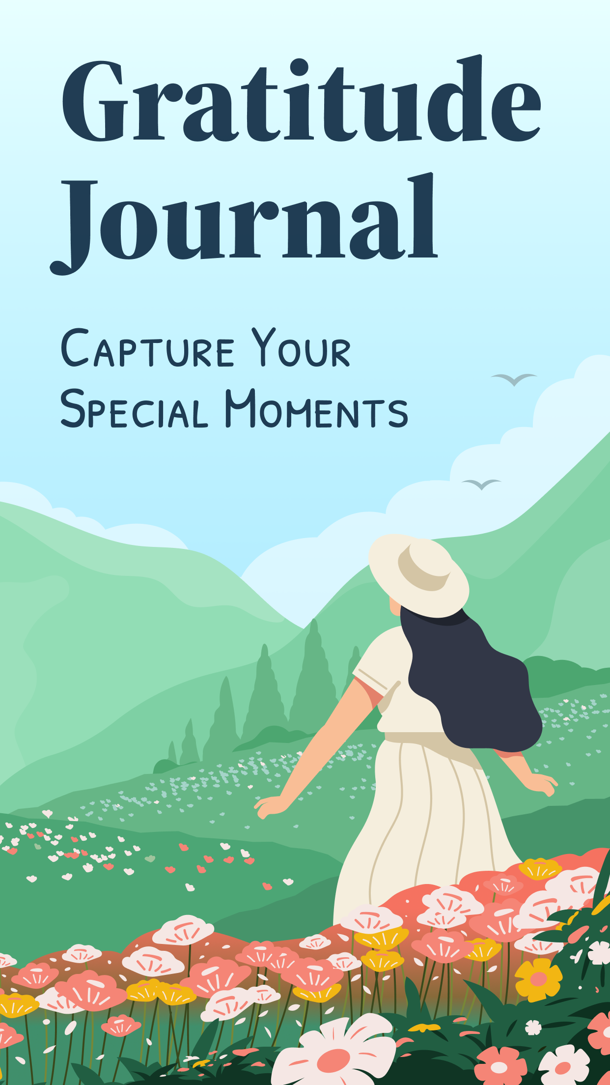 اسکرین شات 1 برنامه Gratitude & Self-Care Journal