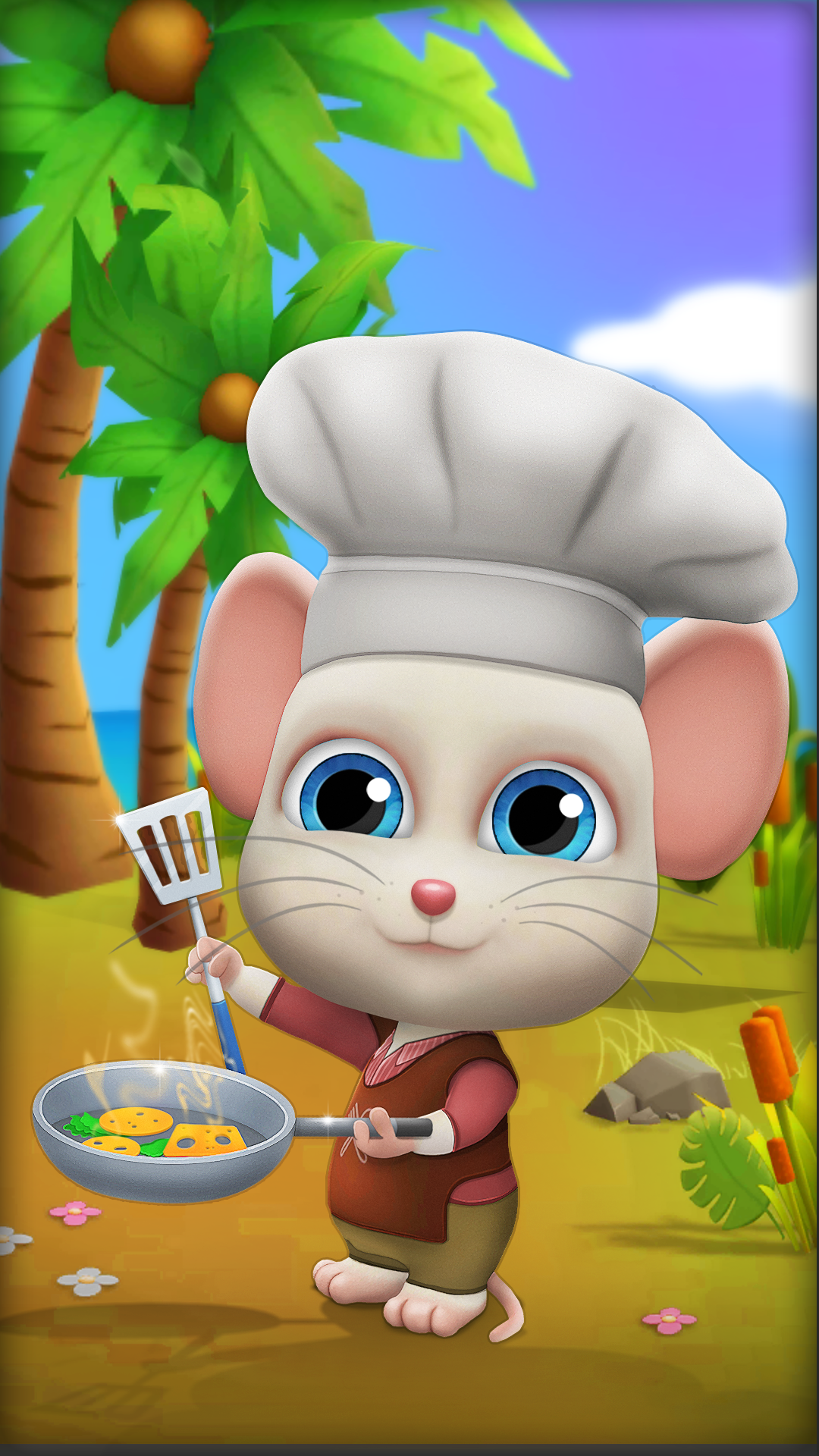 اسکرین شات 2 بازی My Virtual Pet Hal: Funny Game