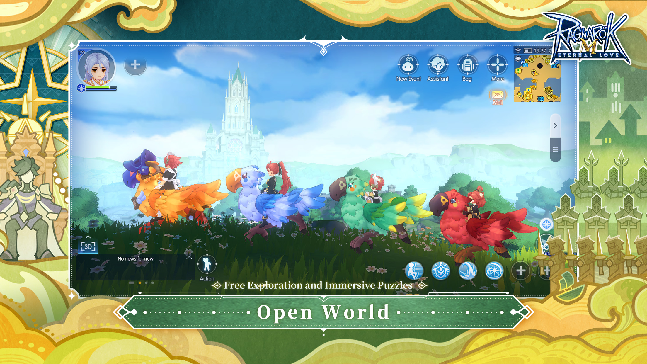 اسکرین شات 4 بازی Ragnarok M: Eternal Love(ROM)