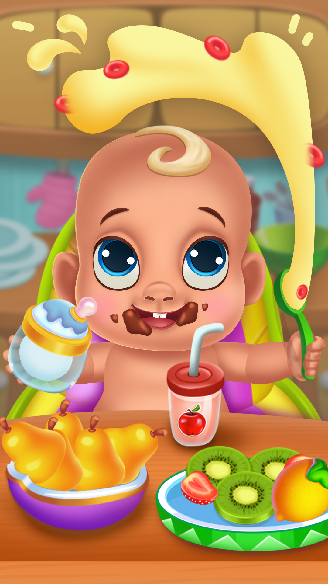 اسکرین شات 2 بازی babyshower party game