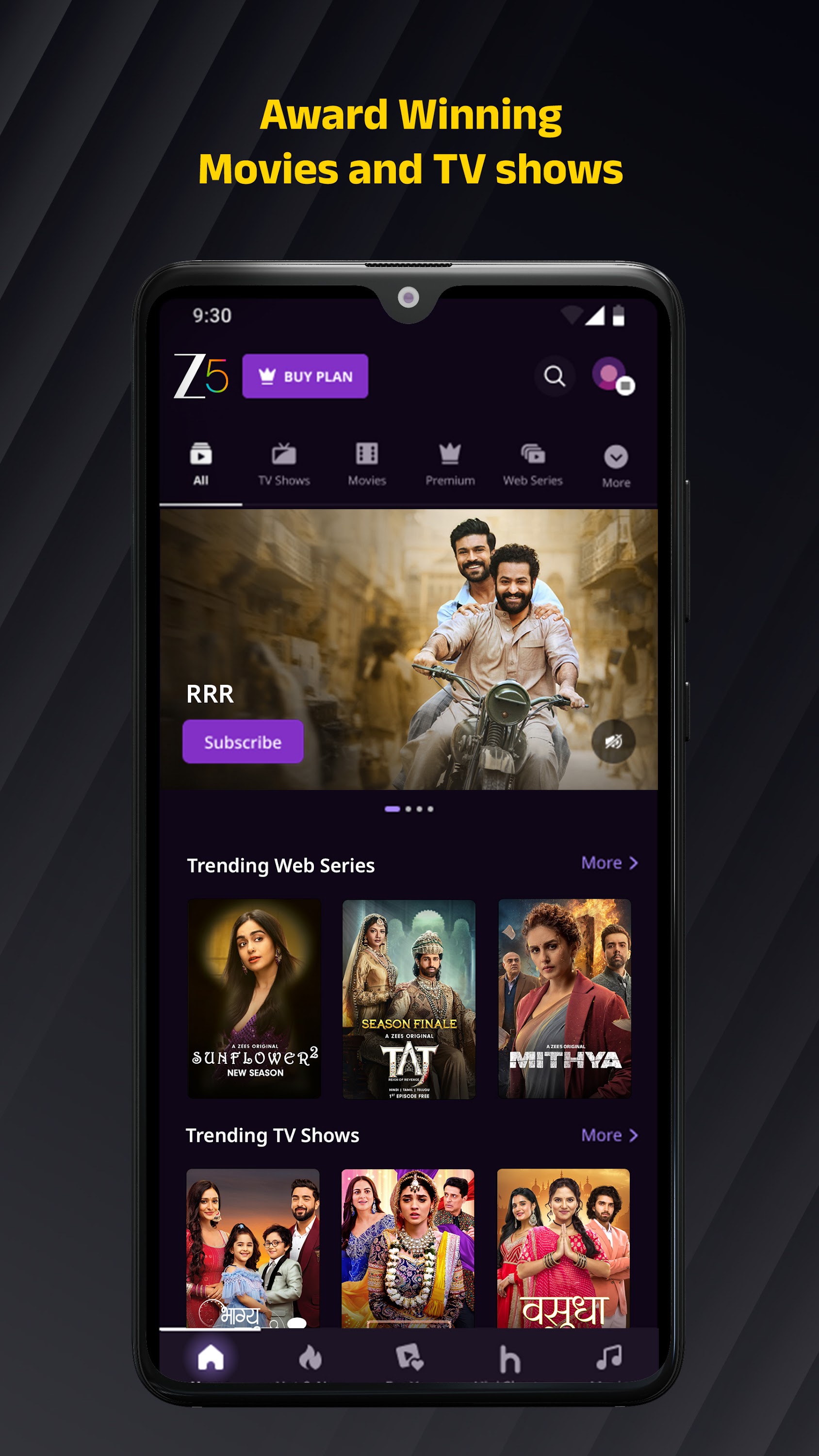 اسکرین شات 4 برنامه ZEE5: Movies, TV Shows, Series