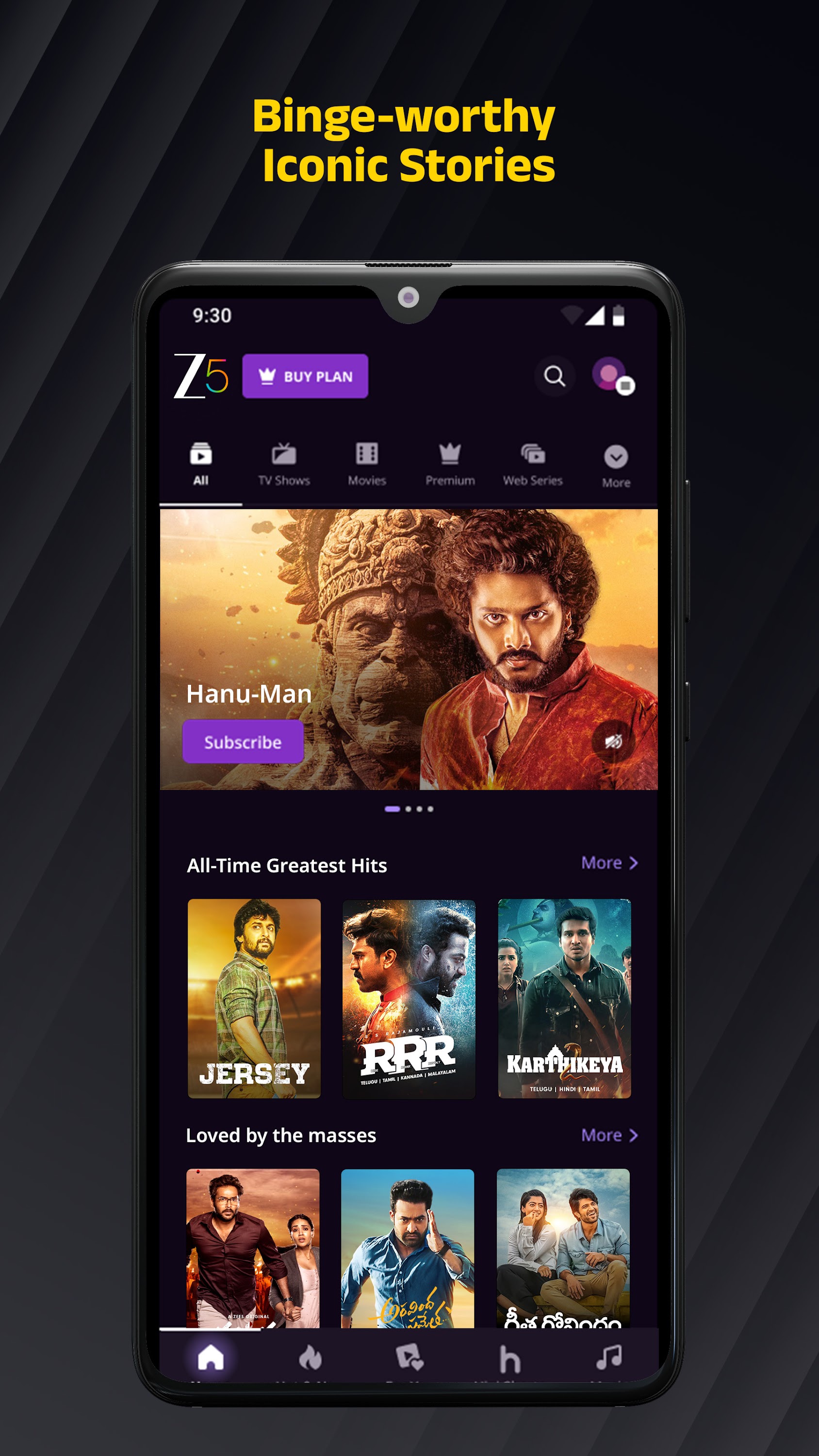 اسکرین شات 6 برنامه ZEE5: Movies, TV Shows, Series