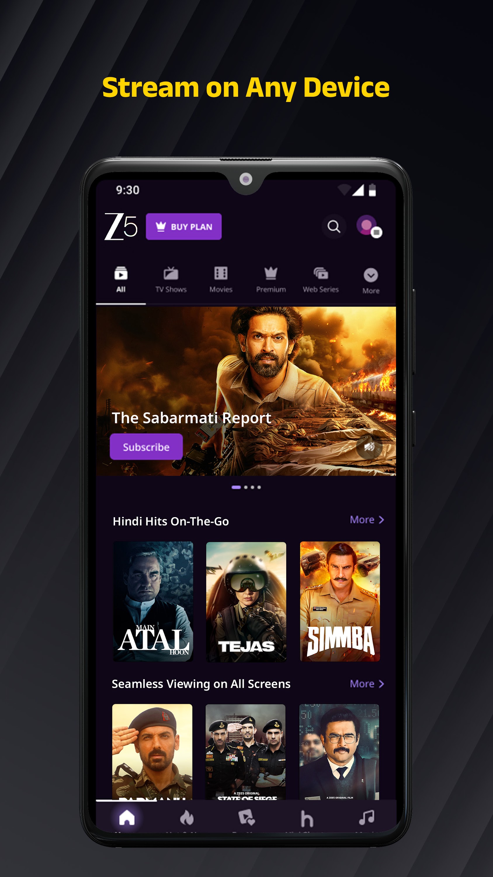 اسکرین شات 7 برنامه ZEE5 Movies, Web Series, Shows