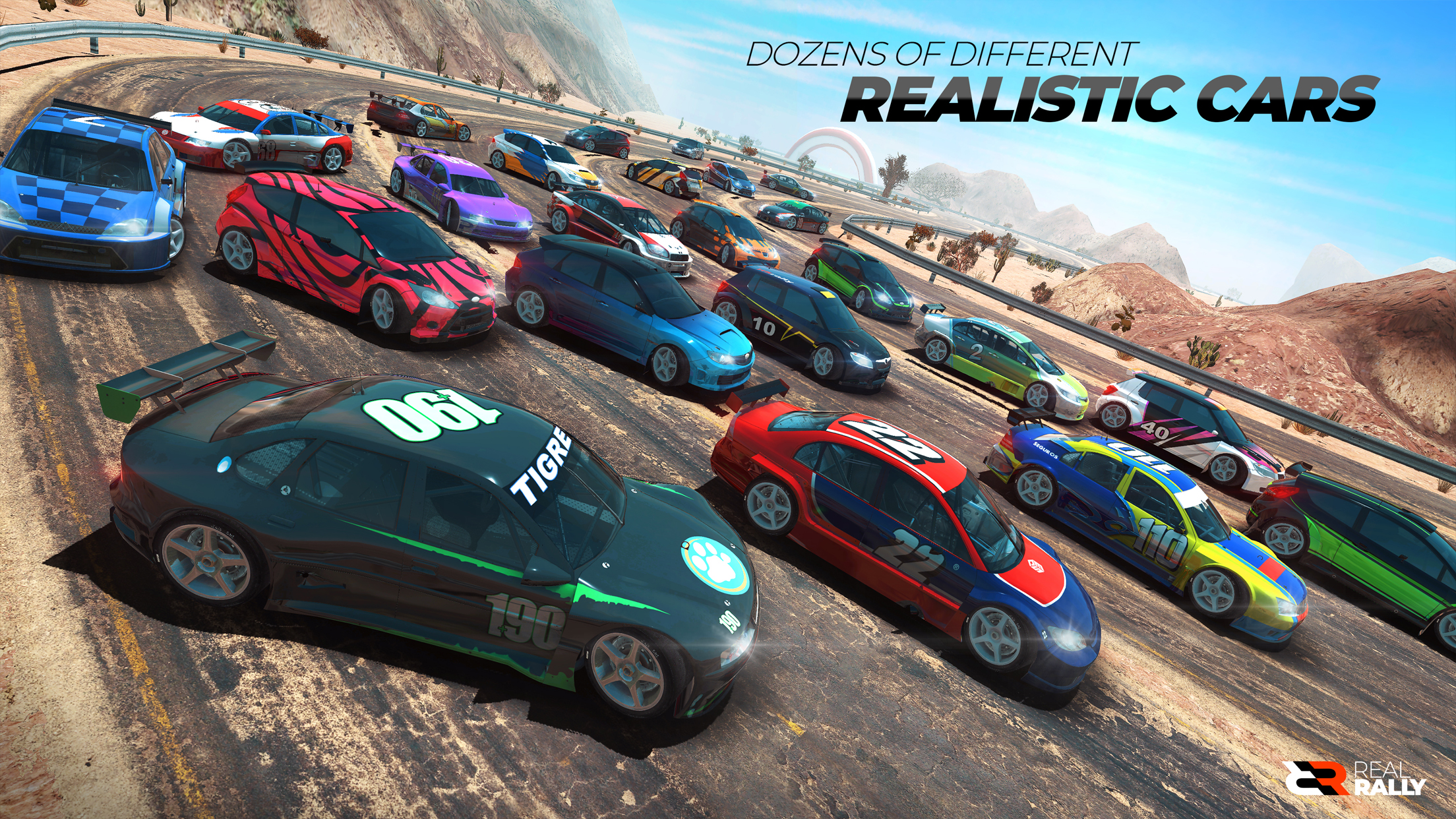 اسکرین شات 2 بازی Real Rally Drift & Rally Race