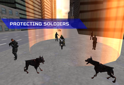 اسکرین شات 6 بازی Zombie City Police MotorCycle