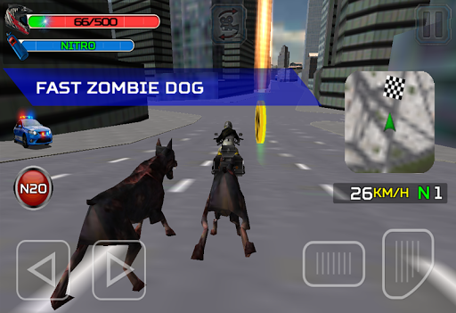 اسکرین شات 7 بازی Zombie City Police MotorCycle