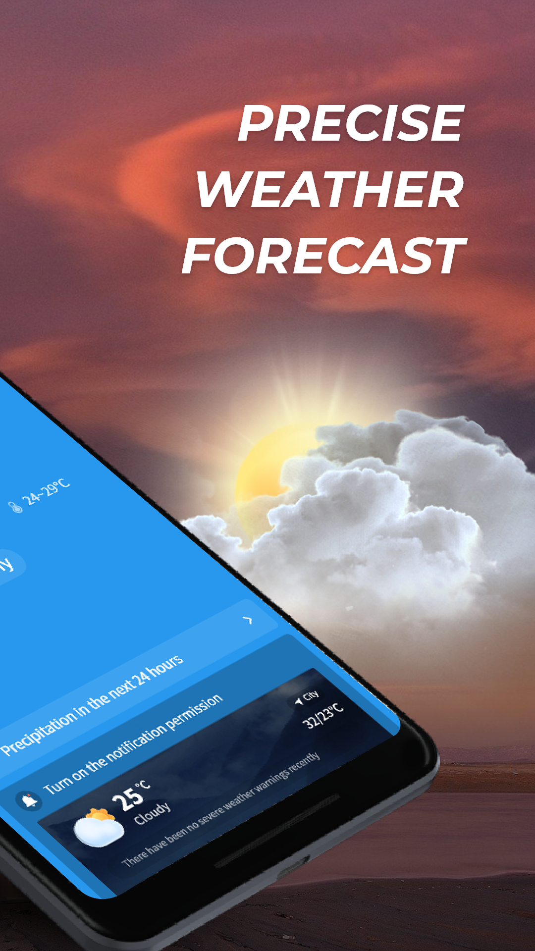 اسکرین شات 2 برنامه Great Weather