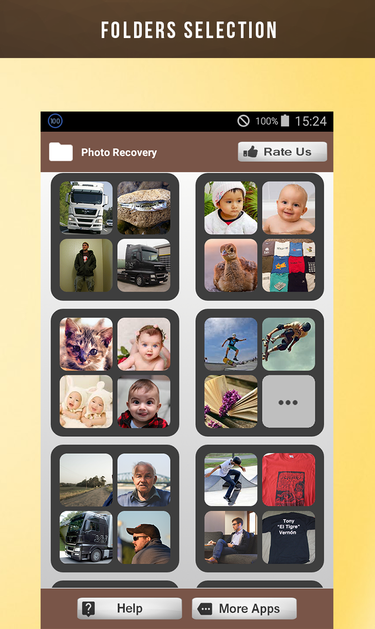 اسکرین شات 3 برنامه Deleted Photo Recovery