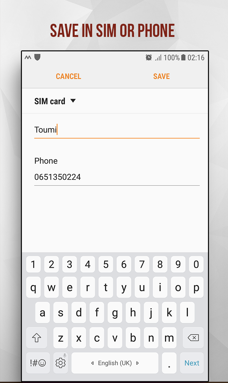 اسکرین شات 7 برنامه Recover Deleted Contacts